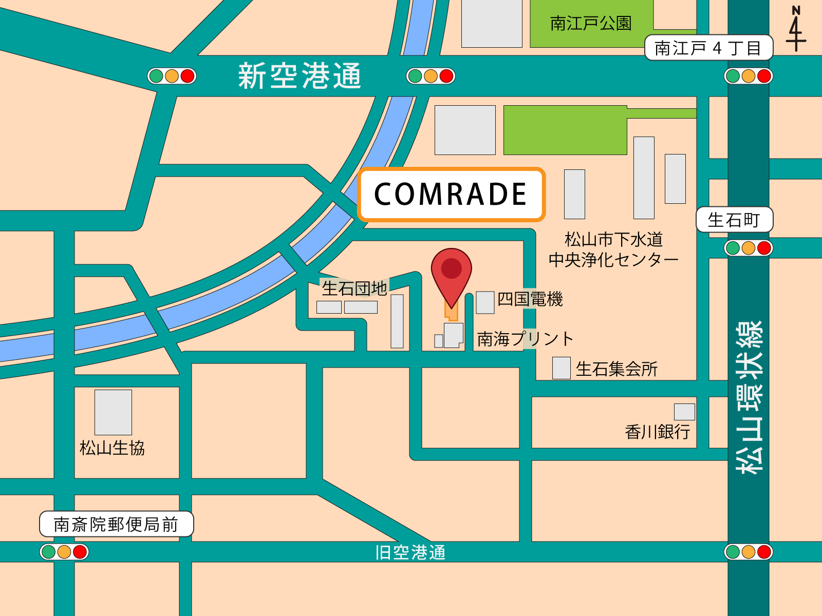 案内地図の画像